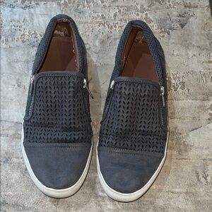 Gray Slip-On Shoes